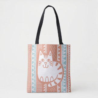 Tote Bolsa de Natal de Gato