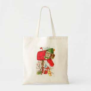 Tote Bolsa de natal decorativo personalizado