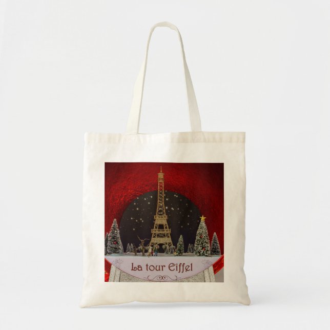 Tote Bolsa de Natal em Paris (Frente)