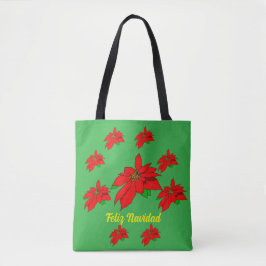Tote Bolsa de Natal Feliz Navidad