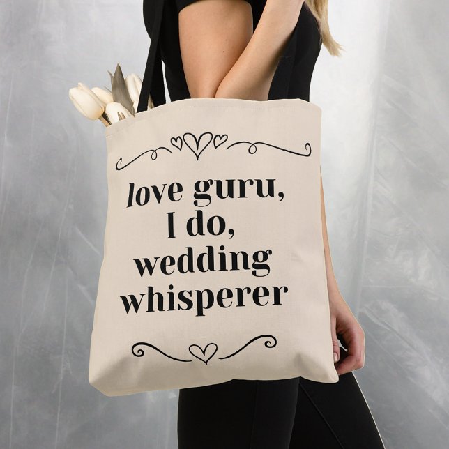 Tote Bolsa de Negócios Guru do Planejador de Eventos de (Wedding Guru Planner Customizable tote bag)