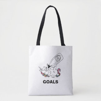 Tote Bolsa de Objetivos do Unicórnio