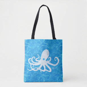 Tote Bolsa de Octopus de Bebê Água