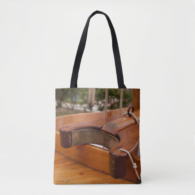 Tote Bolsa de Ombro de Canga de Aumento de Barco de Mad (Frente)