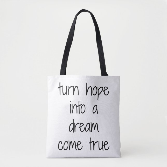 Tote Bolsa de Ombro Dream Come True (Frente)