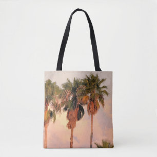 Tote Bolsa de Ombro Três Palmeiras Pôr do Sol