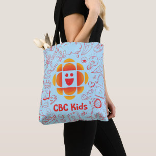 Tote Bolsa de Ombros de Doodle de Crianças CBC