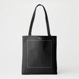 Tote Bolsa de Ombros Personalizados Pontos Suíços Polka
