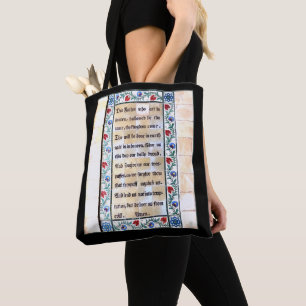 Tote Bolsa de Oração do Senhor