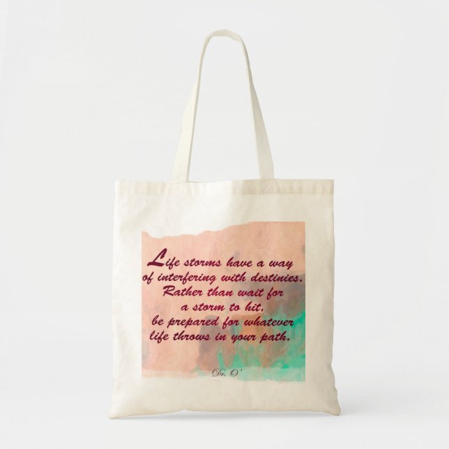 Tote bolsa de Orçamento 3SqMeals (Frente)