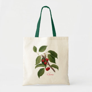 Tote bolsa de orçamento "Cerejas"