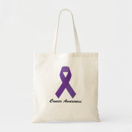 Tote Bolsa de Orçamento - Consciência do Cancer