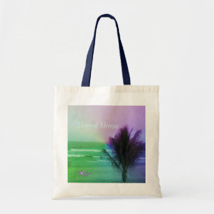 Tote Bolsa de Orçamento de Breeze Tropical