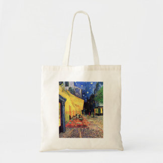 Tote Bolsa de Orçamento do Cafe Terrace do Van Gogh