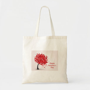 Tote Bolsa de Orçamento do feliz dia de os namorados
