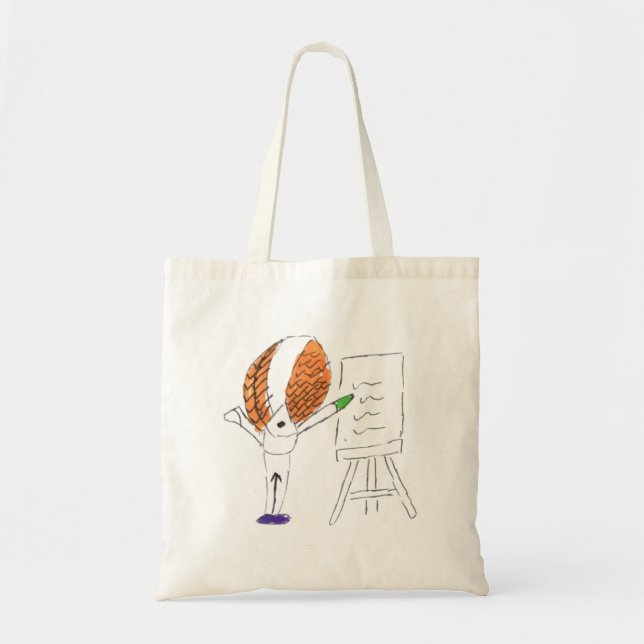 Tote Bolsa de Orçamento do Professor de Voz (Frente)