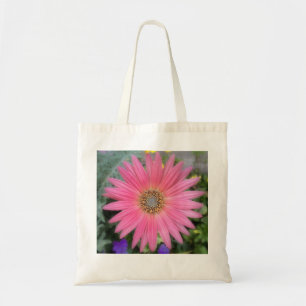 Tote Bolsa de Orçamento Rosa Gerbera Daisy