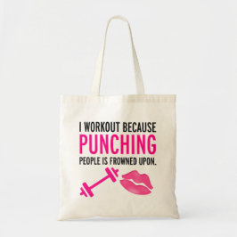 Tote bolsa de Orçamento "Workout Motivacional"