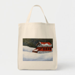 Tote Bolsa de paisagem neves