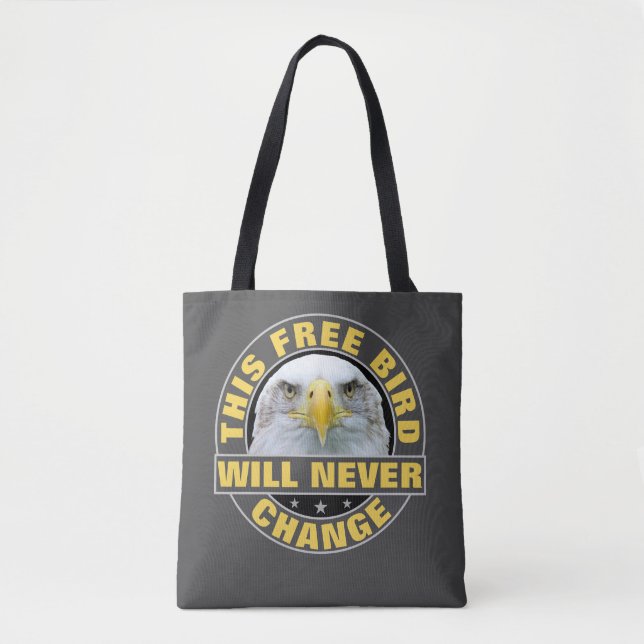 Tote Bolsa de pássaro livre (Frente)