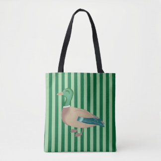 Tote Bolsa de Pato Verde Strik