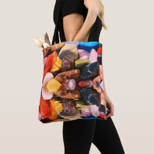 Tote Bolsa de Pedras Semipreciosas Mágicas