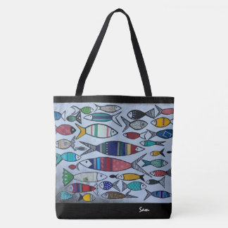 Tote bolsa de peixe