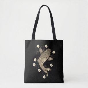 Tote bolsa de peixe Koi