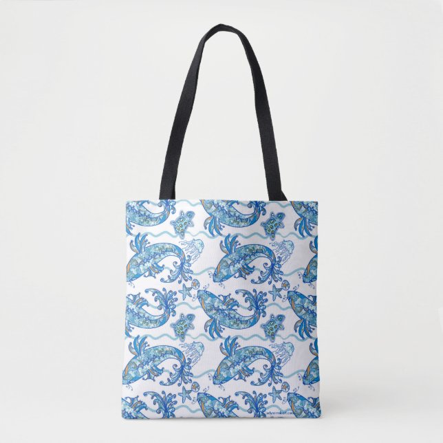 Tote Bolsa de Peixe Sujo (Frente)
