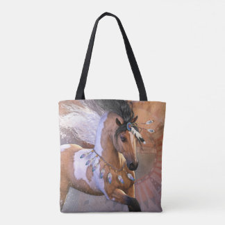 Tote Bolsa de pena de ouro