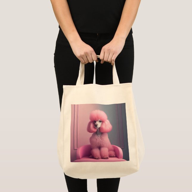 Tote Bolsa DE PINCO POODLE (Frente (produto))