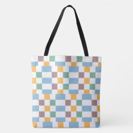 Tote Bolsa de placa de verificação