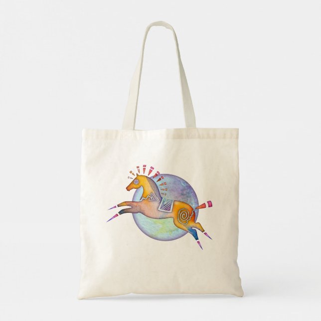 Tote Bolsa de Pony pintado (Verso)