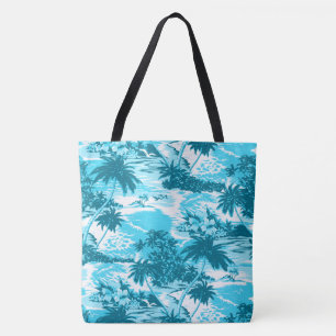 Tote Bolsa de praia Cênnica da Ilha Havaiana da Baía