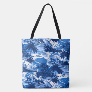 Tote Bolsa de praia Cênnica da Ilha Havaiana de Napili