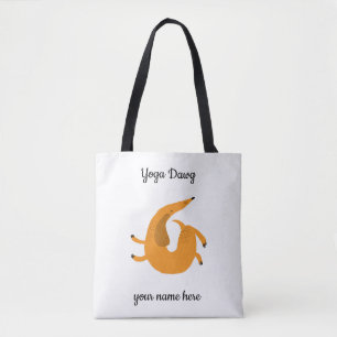 Tote Bolsa de praia de Malhação Yoga Dawg