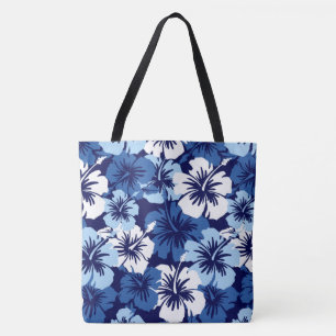 Tote Bolsa de Praia Floral Havaiana de Hibisco Épico