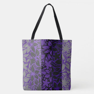 Tote Bolsa de Praia Listrada de Hibisco Havaiano da Mol