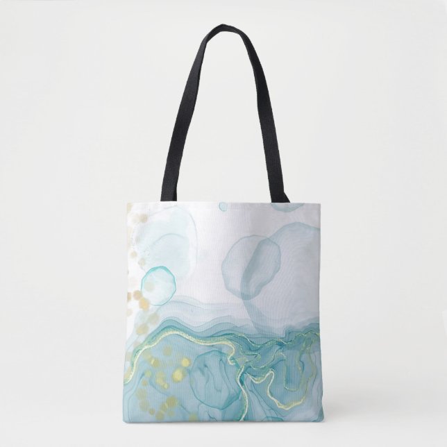 Tote Bolsa de Praia Ocean Vibes (Frente)