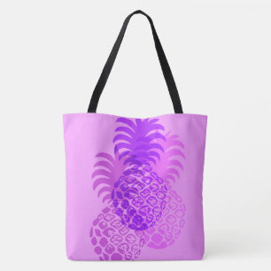 Tote Bolsa de praia Reversível Momona Pineapple Havaian