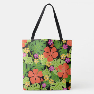 Tote Bolsa de Praia Tropical Ailani Hibisco Havaiano Br