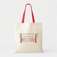 Bolsa de Presente do Professor de Dança Barre de B