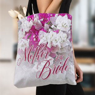 Tote Bolsa de Presente para a Mãe da Noiva em Rosa e Br