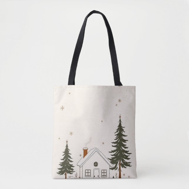 Tote Bolsa de presentes de Natal (Frente)