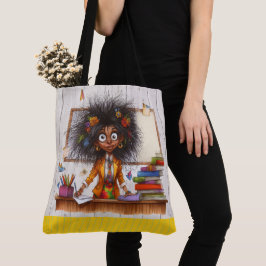 Tote Bolsa de Professor Bonito - Veja Trás