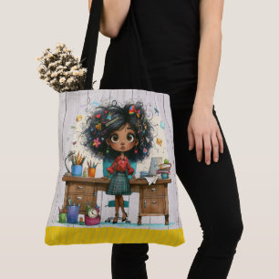 Tote Bolsa de Professor Bonito - Veja Trás
