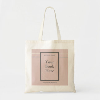 Tote Bolsa de promoção de autor de assinatura de livro