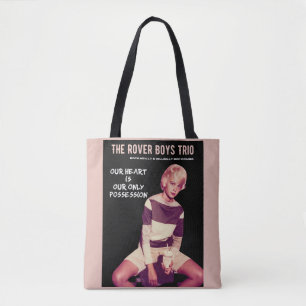 Tote Bolsa de "Real Gone Yvonne" para os "Black/Pink Ro