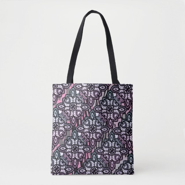 Tote Bolsa de rendas (Frente)