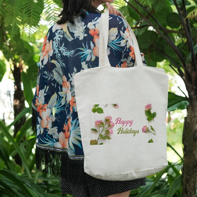 Tote Bolsa de rosas rosa (Bunch of pink roses Tote Bag
)